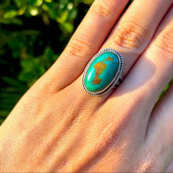 Vintage Jewelry - Stunning vintage turquoise Ring